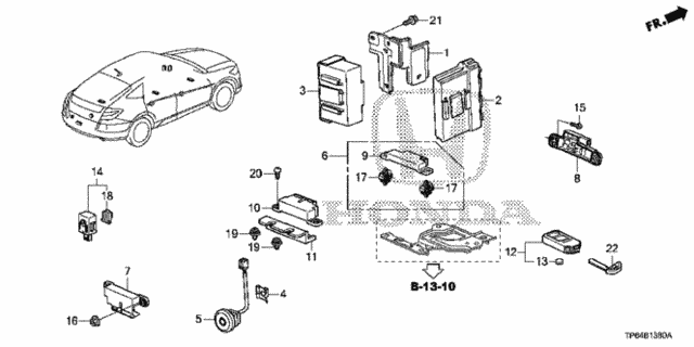 Smart Unit for 2015 Honda Crosstour #0