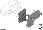 66515A350D2 - Distance Systems, Cruise Control: Ecu for Camera-Based Driver Support for BMW Image
