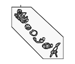 81900D5B00 - Steering: Ignition Assembly for Kia: Optima Image