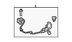 47510TZ3A51 - Brakes: Harness for Acura Image