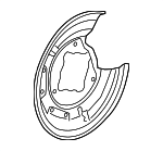 43253TZ3A50 - : Splash Shield for Acura Image