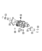68408750AA - Transfer Case and Power Transfer Unit: Input Seal for Mopar Image