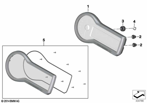 Instrument Cluster for 2018 BMW-Motorrad R 1200 RS #0
