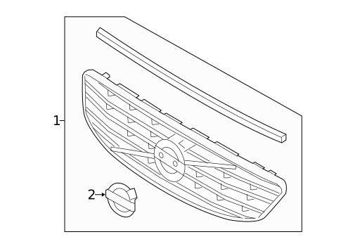 Grille & Components for 2016 Volvo XC60 #0