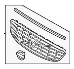 31333833 - Body: Grille Assembly for Volvo: XC60 Image