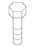 9XF00215X0 - Electrical: Ignition Coil Bolt for Mazda: 3, 6, CX-3, CX-5, CX-50, CX-70, CX-9, CX-90, MX-5 Miata, Tribute Image