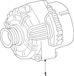 RL801323AD - Electrical: Alternator for Chrysler: 200 | Dodge: Avenger Image