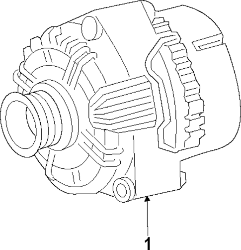 Alternator for 2012 Chrysler 200 #0