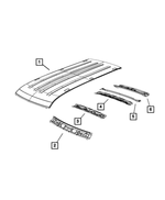 68365451AA - Body Sheet Metal Except Doors: Roof Panel for Ram: ProMaster City Image