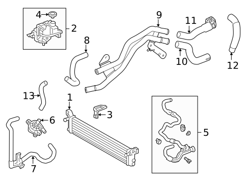 Inverter Cooling Components for 2025 Lexus LC500h #0