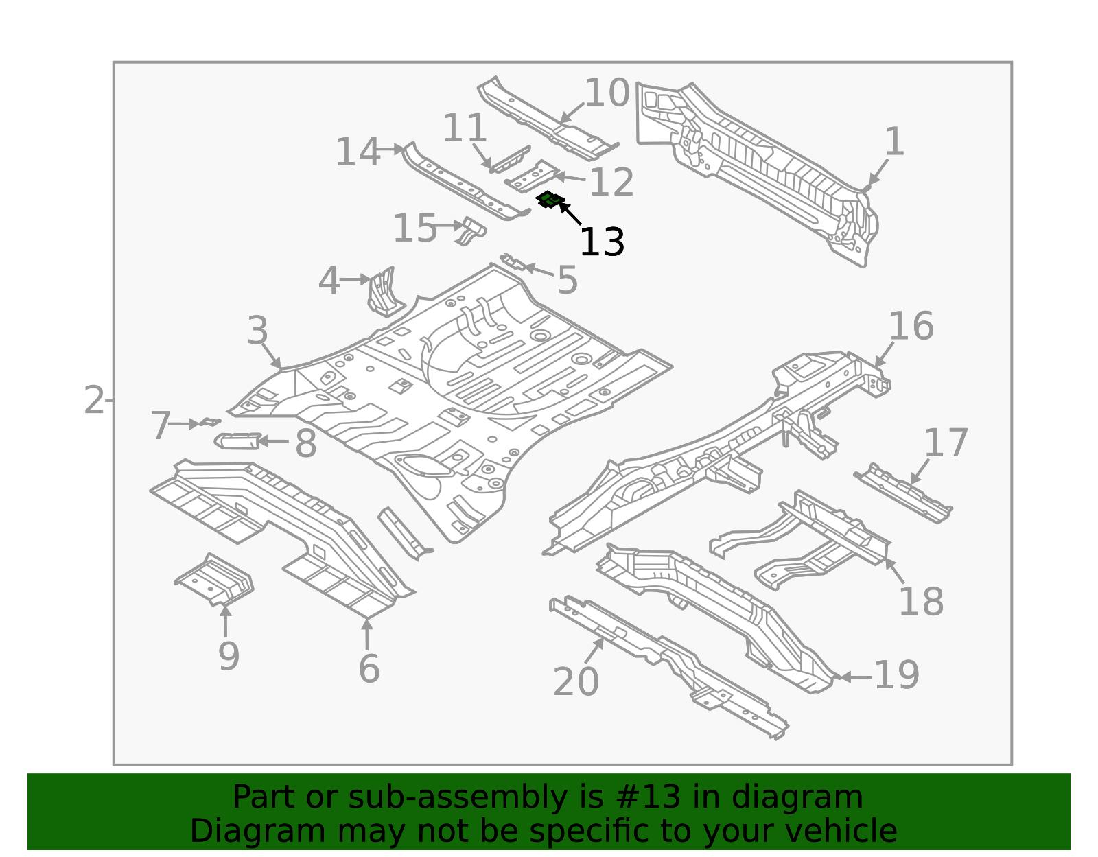 65855-P0400 - High-Quality Support Brace Bracket for 2022-2025 Hyundai ...