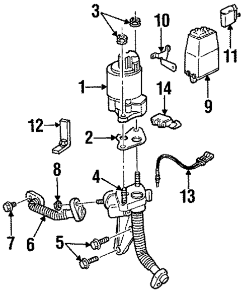 Powertrain Control for 1998 Chevrolet Lumina #4