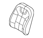 AS4Z5464417FB - Body: Seat Back Cover for Ford: Focus Image