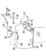 5058894AC - Air Conditioners and Heaters: A/c Suction Line for Mopar Image
