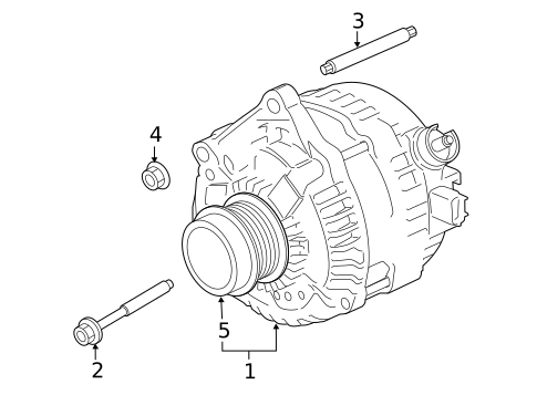 Alternator for 2019 Ford F-150 #1
