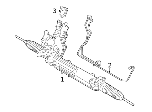 Steering Gear & Linkage for 2016 BMW M5 #3