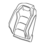 84140030 - Body: Seat Back Cushion Cover for GM Image