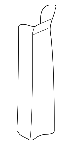 8D9867245A1EU - Body: Pillar Trim for Audi Image