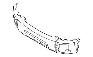 62022ZR08A - : Bumper for Nissan: Armada, Pathfinder Armada, TITAN Image