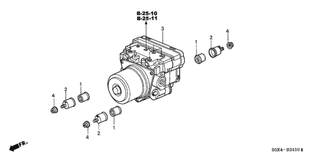 ABS Modulator - BSC Modulator for 2004 Honda Odyssey #0