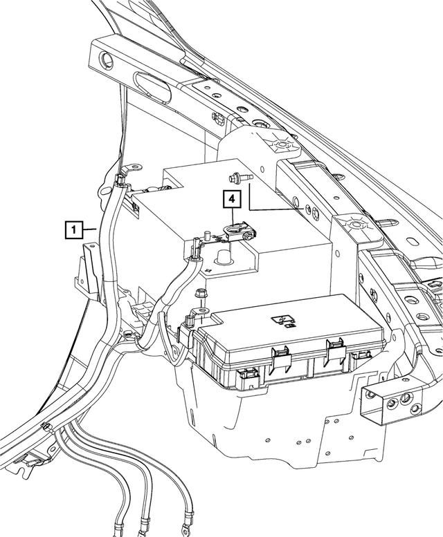 « 68330365AA – Electrical : Batterie Borne pour Mopar Image »
