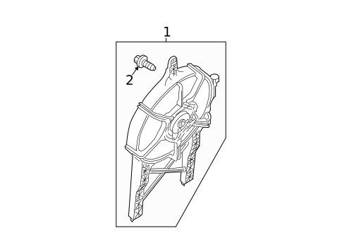 Condenser Fan for 2017 Nissan Frontier #0