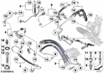 32416853947 - Steering: Expansion Hose Dynamic Drive for BMW Image