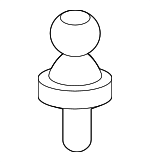 13717507180 - Engine: Engine Cover Ball Stud for BMW: 760i xDrive, 760Li, M5, M760i xDrive, X5, X7 Image