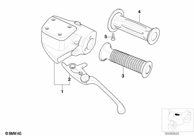 32727708455 - : Clutch Control Assembly   for BMW-Motorrad Image