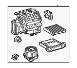 8713006230 - HVAC: Blower Assembly for Toyota: Camry, Solara Image