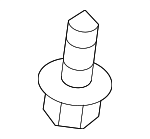 90139SE0003 - Body: Wheel Opening Molding Screw for Honda: Accord Crosstour, Civic, CR-V, Crosstour, Element, Odyssey, Ridgeline Image