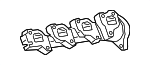 68594017AA - Exhaust: Exhaust Manifold for Mopar Image