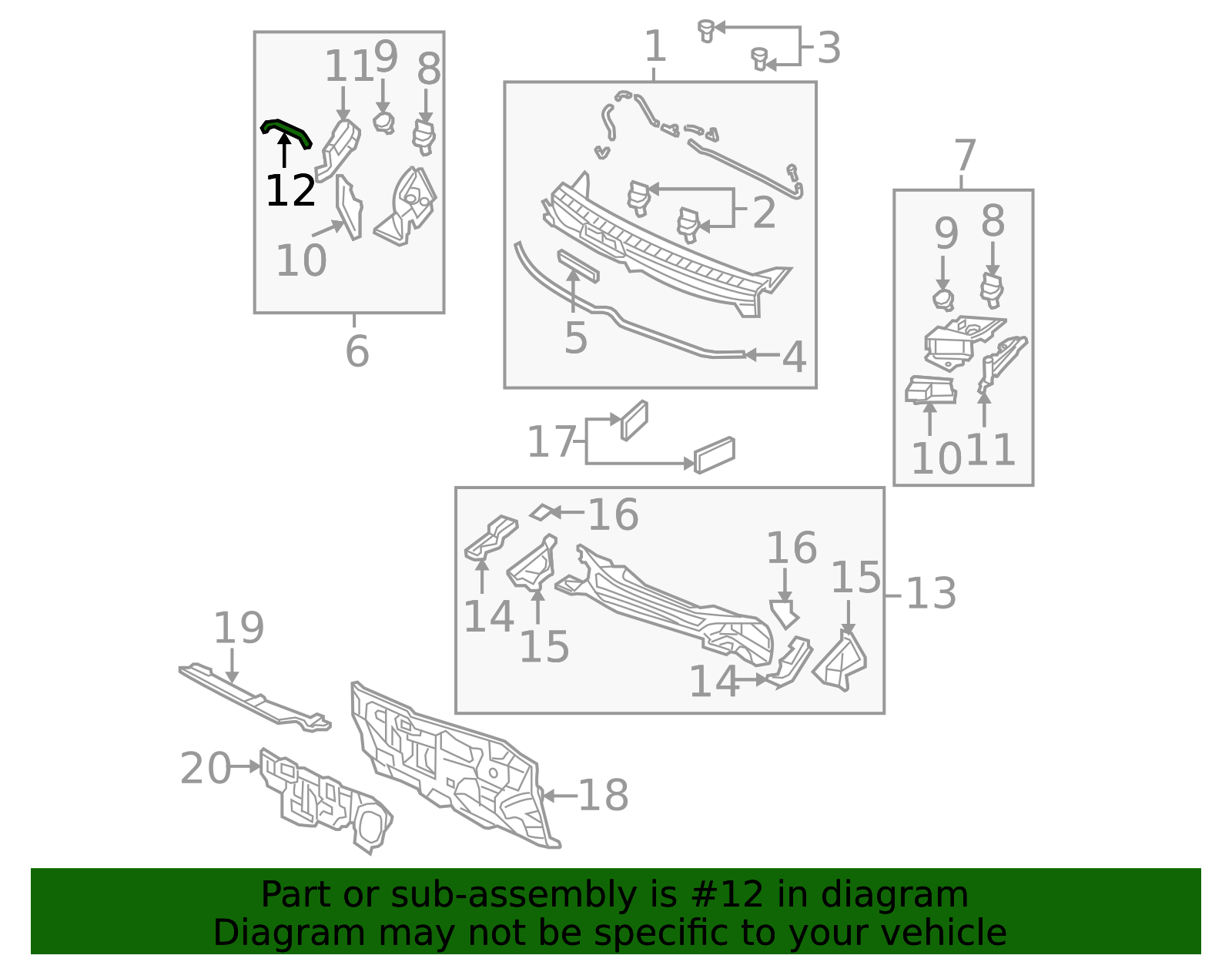 76800-T0A-P20 - 2003-2017 Honda - Tube 500 | Genuine Honda Parts