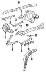 99333104503 - : Upper Control Arm for Porsche: 911 Image