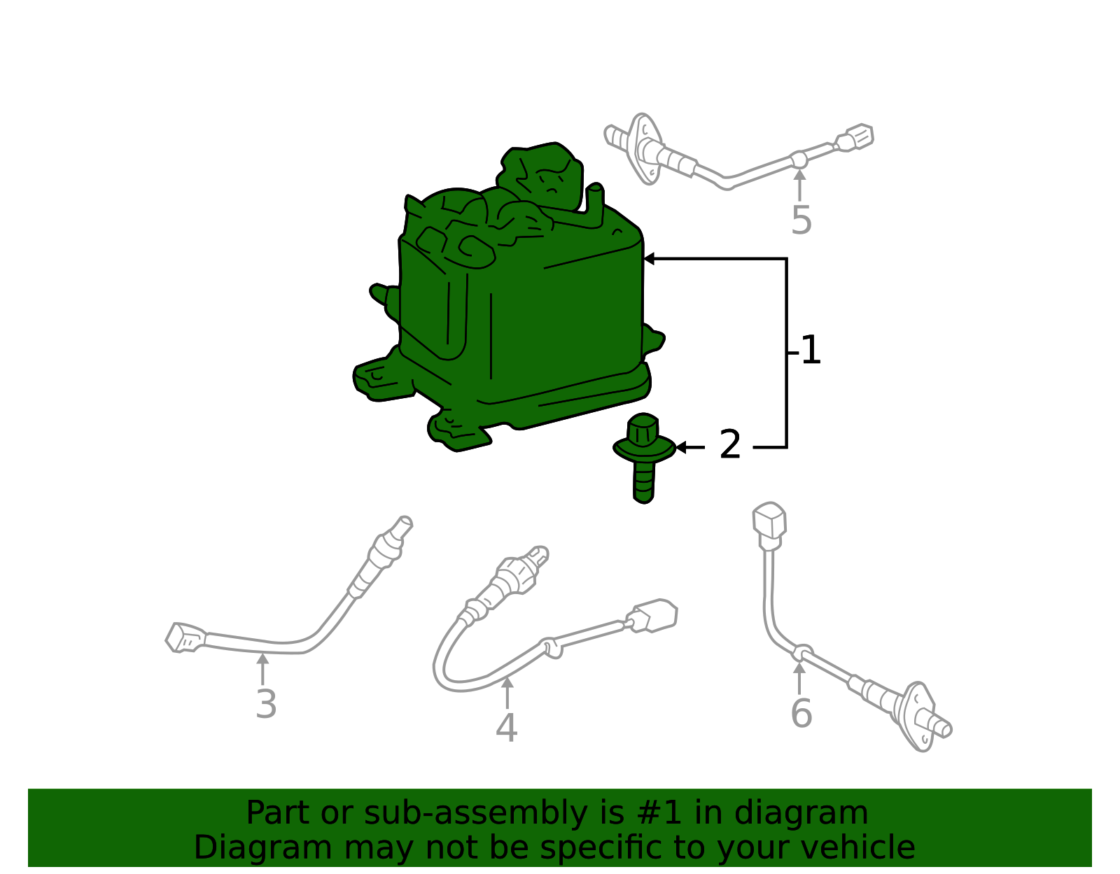 2000-2002 Toyota Tundra Vapor Canister 77740-34080 | MotorMotor