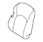 876613YW0A - Body: Seat Back Pad for Nissan: Juke Image