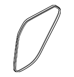 83110AT000 - Body: Weather-Strip On Body for Kia: Niro, Niro EV Image