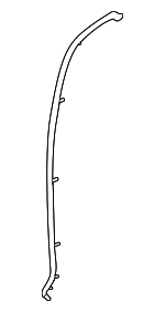 831A0AT000 - Body: Front Weather-strip for Kia: Niro, Niro EV Image