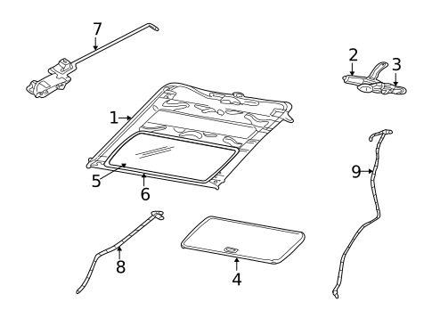 Sunroof for 2003 Jeep Liberty #0