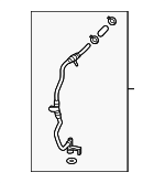 59131056AA - Emission System: Vacuum Hose for Audi Image
