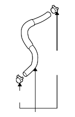 254153K100 - Cooling System: Lower Hose for Hyundai Image