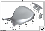 77348546218 - : Driver Seat 'Custom' for BMW-Motorrad Image