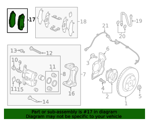 2013-2020 Mazda CX-5 Brake Pads Front K0Y1-33-28ZB OEM Parts Online
