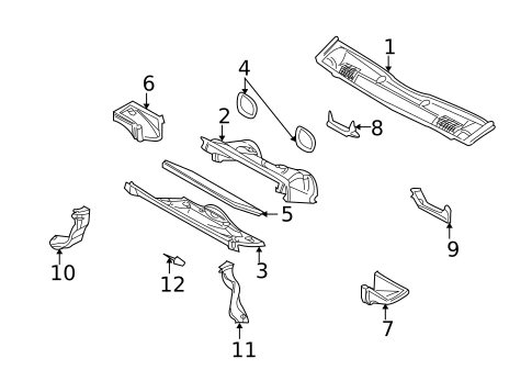 Blower Motor & Fan for 2000 BMW X5 #0