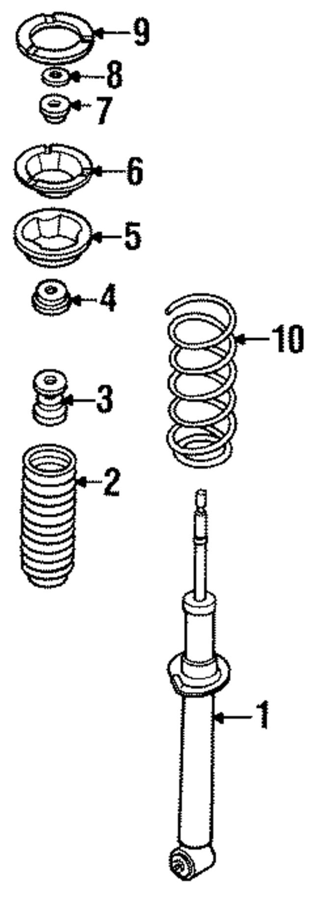 5621871L00 - Suspension: Lower Bushing for Infiniti Image