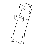 LR050927 - : Seat Back Panel Side Cover for Land Rover: Range Rover Image