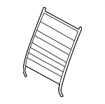 LR034477 - Body: Support Frame for Land-Rover Image