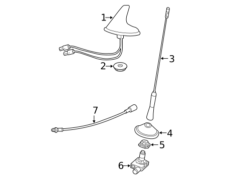 Antenna & Radio for 2008 Saab 9-3 #0