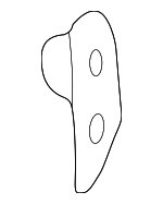 8611850010 - Electrical: Display Unit Bracket for Lexus Image