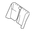 7107706S91L2 - : 2023-2024 Lexus - Seat Back Cover for Lexus: ES250, ES300h, ES350 Image